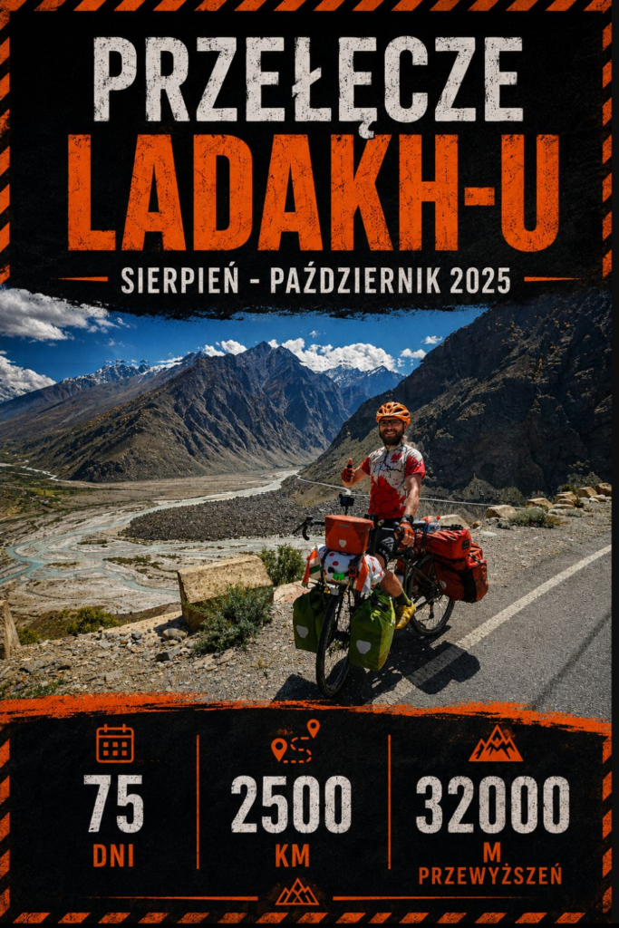 Wyprawa przez przełęcze Ladakhu 2025 - 2500 km i 24 przełęcze