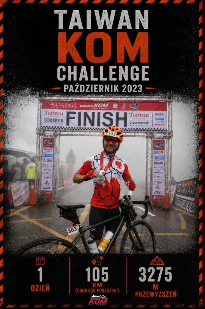 Taiwan KOM Challenge 2023 - podjazd na Wuling Pass