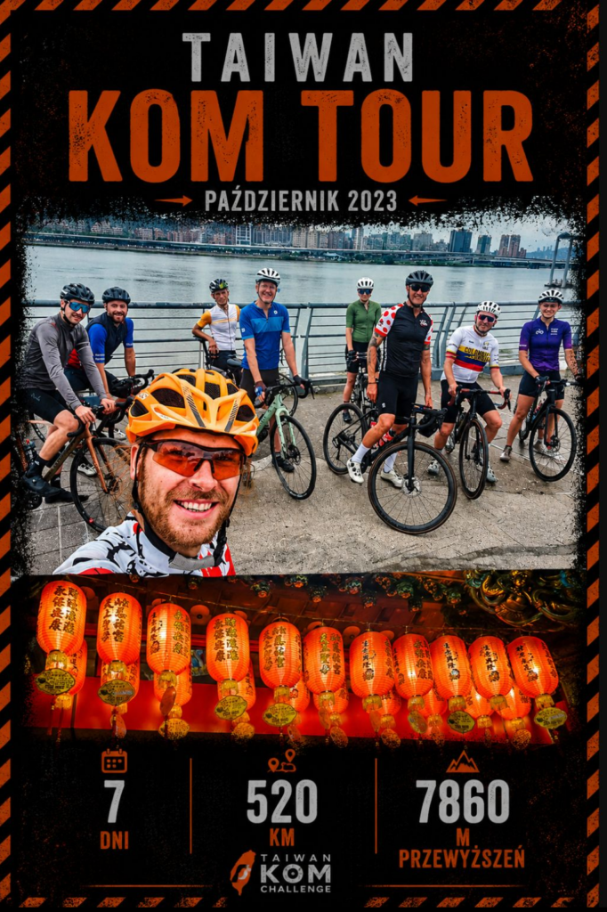Taiwan KOM Tour 2023 - 520 km i 7860 m przewyższenia